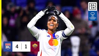 HIGHLIGHTS  Olympique Lyonnais vs AS Roma  UEFA Womens Champions League 2425 Français [upl. by Glass814]