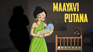 Krishna The Great  Maayavi Putana  Cartoons for Kids in Hindi  Fun Kids Videos [upl. by Nocaj716]