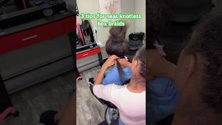 Knotless box braid tutorial tutorial new youtube knotlessbraids shorts hair boxbraids [upl. by Kiyoshi233]