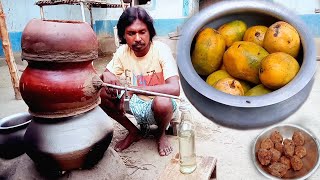 How make Mango wine Santal tribe people his traditional method  How to make mango wine  Rular area [upl. by Constancia232]