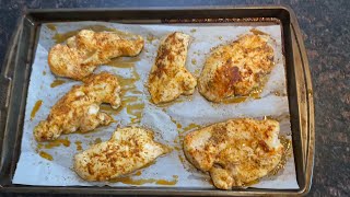 Baked Thin Sliced Chicken Breasts [upl. by Akfir]