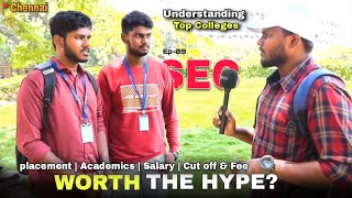 Asking Saveetha Engineering College Students about Placement Admission amp Salary etc [upl. by Navets]