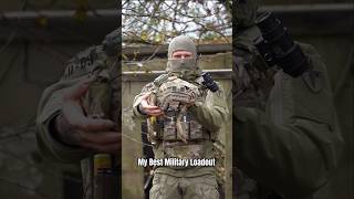 My Best Military Loadout 💨 airsoft asmr asmrvideo satisfying loadout military [upl. by Johnston619]