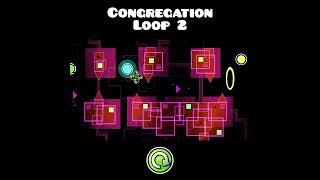 Congregation Loop 2  Geometry Dash shorts [upl. by Sunil]