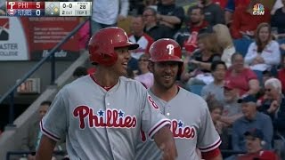 PHIPFS Phillies tally five runs in the 1st inning [upl. by Ssecnirp]