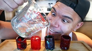 DIY WARHEAD SHOT GLASSES TASTE TEST [upl. by Venetis801]