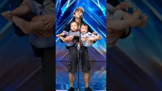 Two Strange Babies Participate in Singing at Americas Got Talent😱 [upl. by Enileda]