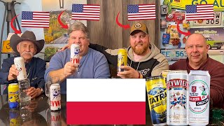 Americans Try Polish Beers For The FIRST Time [upl. by Ynes640]