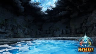 Working On A Cave For My Ark Map Caldera [upl. by Katharina]