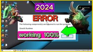 Fix Palworld Not Launching DirectX Runtime Game error FIX 100 On Windows 1110 PC 2024 [upl. by Ettelracs615]