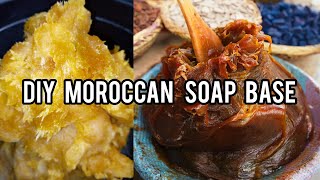 DIY Moroccan Soap Base At Home moroccansoap africablacksoap skin [upl. by Gustin931]