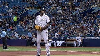 NYYTB Pineda strikes out five over 5 13 frames [upl. by Oulman]