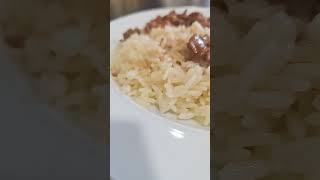 short basmati reis mit kalbsgsgeschnetzeltes honig soja sauce ich wünsche euch guten appetit ✌️✌️✌️ [upl. by Yrrol]