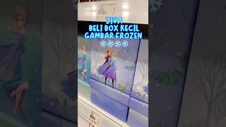 ZIVA BELI BOX KECIL GAMBAR FROZEN ❄️❄️❄️❄️ [upl. by Hibbert]