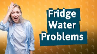 Why is my fridge water dispenser not working properly [upl. by Dorina458]