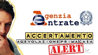 ACCERTAMENTO agevolazione PRIMA CASA ed EMIGRATI allestero [upl. by Arela]