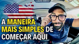 COMO MORAR NOS EUA Comece pelo VISTO AMERICANO Simples e Rápido [upl. by Ahsotal]