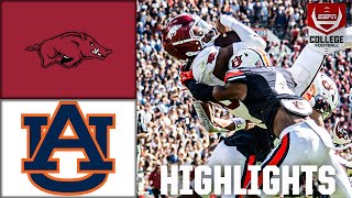 Arkansas Razorbacks vs Auburn Tigers  Full Game Highlights  ESPN College Football [upl. by Naols]