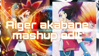 Aiger akabane mashup edit 🔥💥 ganstaparadise [upl. by Asilenna]