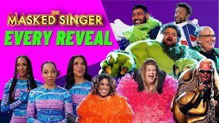 ALL REVEALS so far  Masked Singer Season 7 [upl. by Engracia]