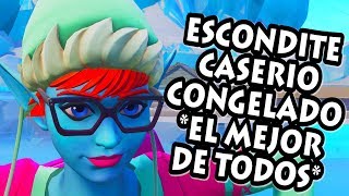 JUGANDO AL ESCONDITE en 😂 CASERIO CONGELADO 🤣 EL MEJOR ESCONDITE FORTNITE PERSONALIZADAS [upl. by Tove613]