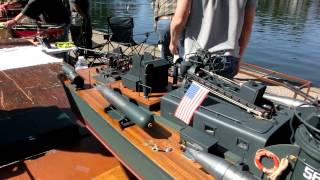 USS PT Patrol Torpedo Boat ELCO 80  similar to John F Kennedy PT109 12 [upl. by Bocock]