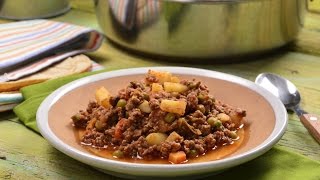 Picadillo a la Mexicana Clásico  Plato Fuerte Fácil [upl. by Annabal]