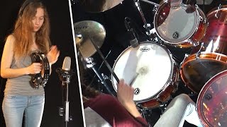 Eye Of The Tiger Survivor drum cover by Sina [upl. by Yecnuahc755]