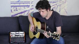 How to Record Acoustic Guitar on your iPhone or iPad with iRig Acoustic [upl. by Ayatnahs]