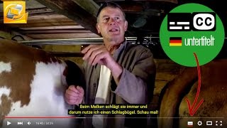 11 DIE SENNER oder quotVon der Molkerei in die Käsereiquot Kallbrunnalm mit Jan Sell deafmediade UT [upl. by Alena]