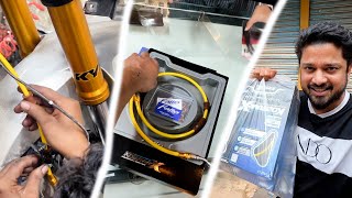 আমাদের r15 এ সেটআপ করলাম Roller Bearing  Faito hose pipe  RCB S1 Brake and E2 Clutch  MSI Vlogs [upl. by Nahor]