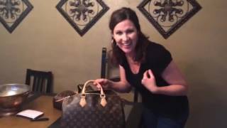 ❤️Louis Vuitton Speedy 35 v Speedy 40 comparison [upl. by Ecirtra]