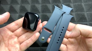 How to put band on Apple Watch Series 8 [upl. by Lennard140]