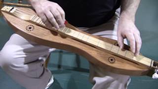 Folkcraft® FSH Series AllCherry Mountain Dulcimer Demonstration [upl. by Honor]