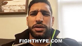 quotKELL DOESNT HAVE A CHINquot  AMIR KHAN CHIN CHECKS KELL BROOK CLAPS BACK AT quotHOUSE IN DUBAIquot DISS [upl. by Eerej]