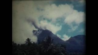 Éruption de la soufrière de la Guadeloupe 1976 [upl. by Erlina]