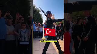 Nöbet Değişimi Yapan Askerin Asaleti ❤️ 🇹🇷 asker shorts keşfet [upl. by Locklin98]