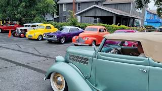 Dreamy classic car show upstate New York Lake George Adirondack Nationals throwback vlog Samspace81 [upl. by Naoh219]