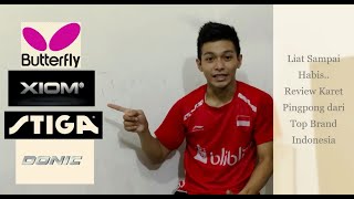 Review Karet Pingpong Dari Top Brand Indonesia DDVLOG 3 [upl. by Nachison]