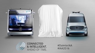 Daimler Press Conference at IAA Commercial Vehicles [upl. by Yssim611]