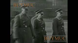 1940 Originalaufnahmen marschierende Soldaten Hitlerjugend Offiziere  BUYMUC [upl. by Lenz331]