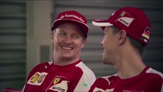 Kimi Räikkönen amp Sebastian Vettel  Funniest Moments [upl. by Rosanne653]