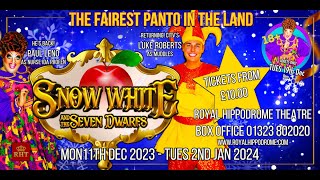 Snow White and The Seven Dwarfs  Royal Hippodrome Theatre Eastbourne  15 Dec 2023  2 Jan 2024 [upl. by Ymme]