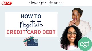 4 Tips For How To Negotiate Credit Card Debt [upl. by Nabal194]