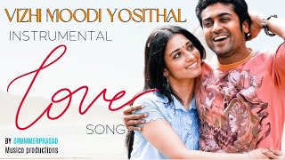 Vizhi Moodi Instrumental  Ayan Songs  Harris Jayaraj Songs  Tamil Songs Instrumental Collection [upl. by Meekahs]