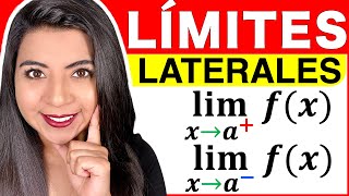 LÍMITES LATERALES EXPLICACIÓN DE LA TEORÍA  LÍMITE LATERAL POR LA DERECHA Y POR LA IZQUIERDA [upl. by Lebyram648]