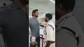 ms Dhoni ka entry airport msdh new reels videos cricket [upl. by Ahcsas]