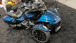 2024 Can Am spyder F3T Review  MotorCycle Tube [upl. by Airlee103]