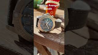 Breitling Avenger Bandit  Big Titanium Aviation Watch [upl. by Rebmik]