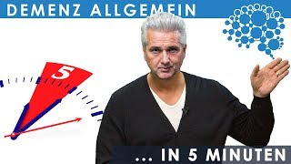 Demenz – Allgemein  in 5 Minuten│Dr Dr Damir del Monte│Prüfungswissen Medizin Kompakt [upl. by Lurline]